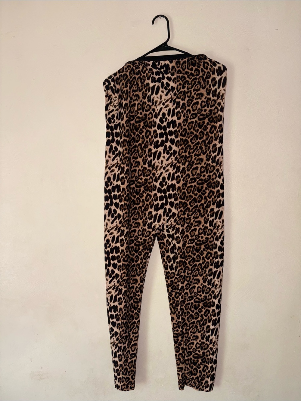 Fashion Nova Leopard Print Leggings in Brown and Black